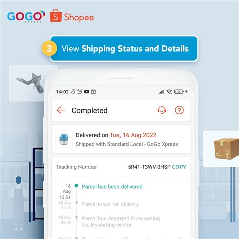 shoppee parcel tracking.